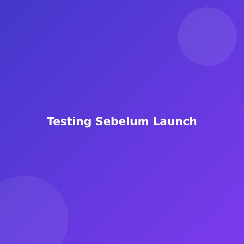 Proses testing website sebelum peluncuran