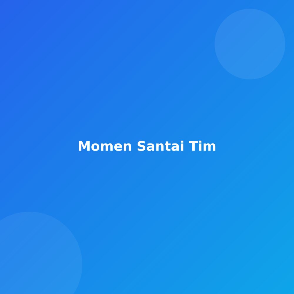Momen santai tim Eposko