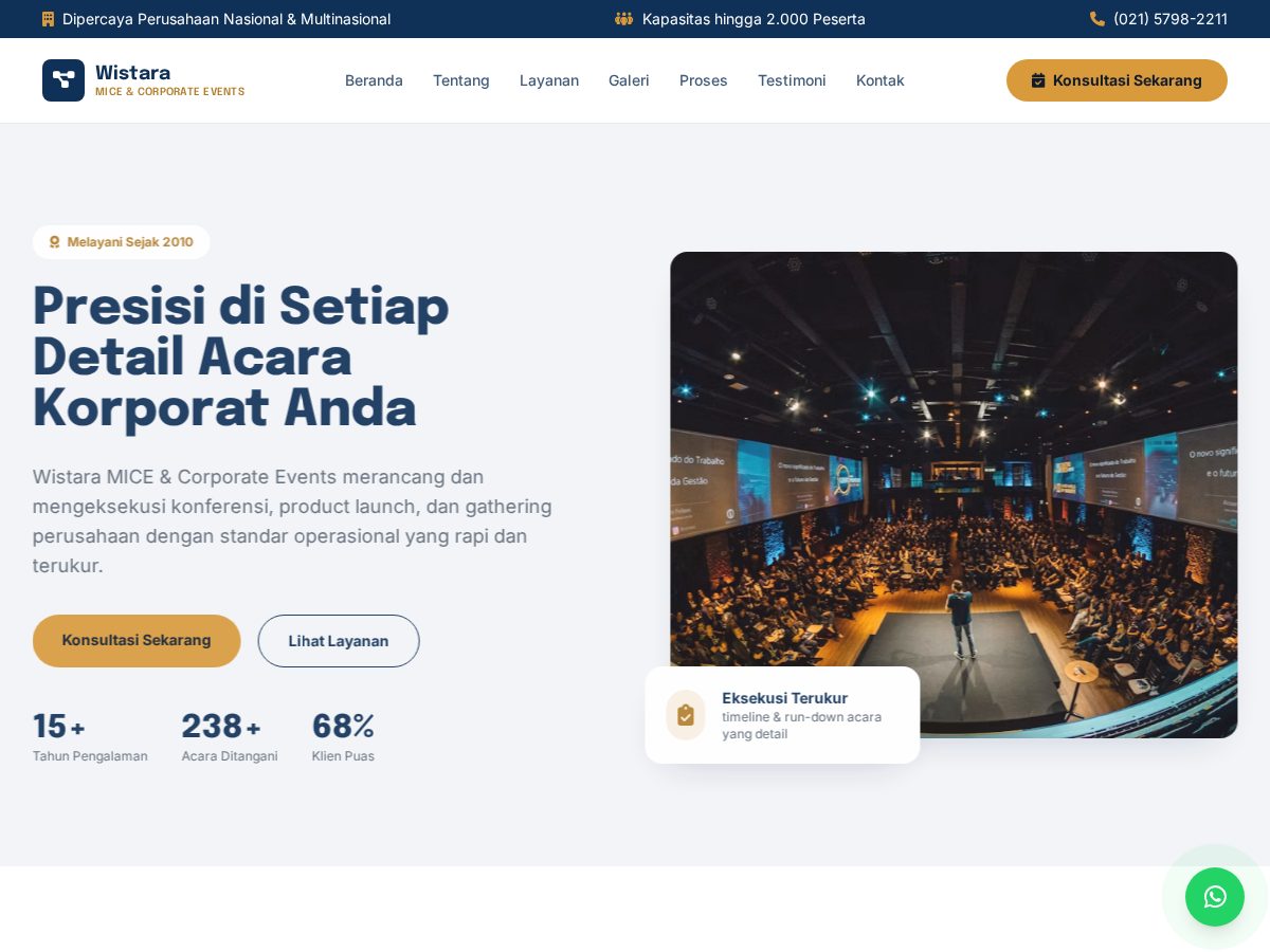 Wistara MICE & Corporate Events