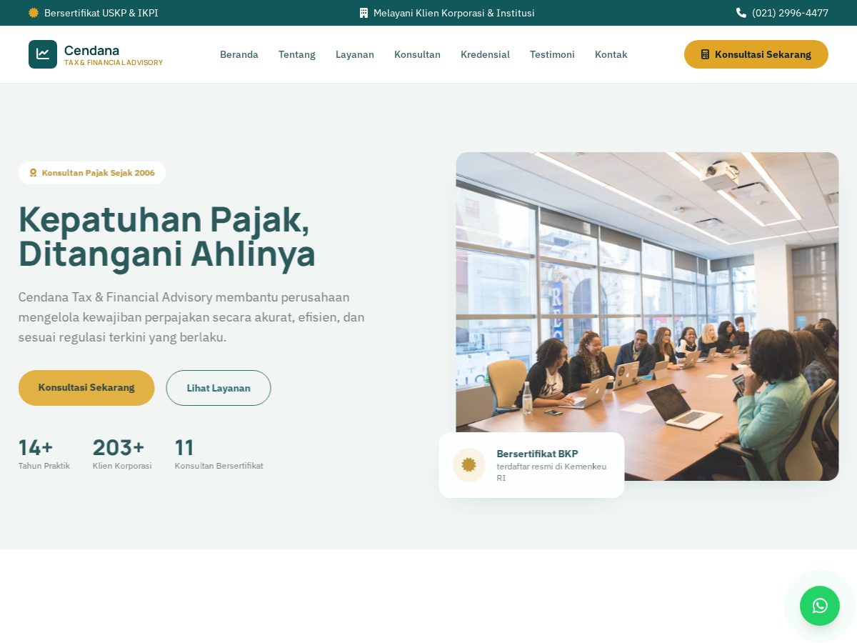 Cendana Tax & Financial Advisory