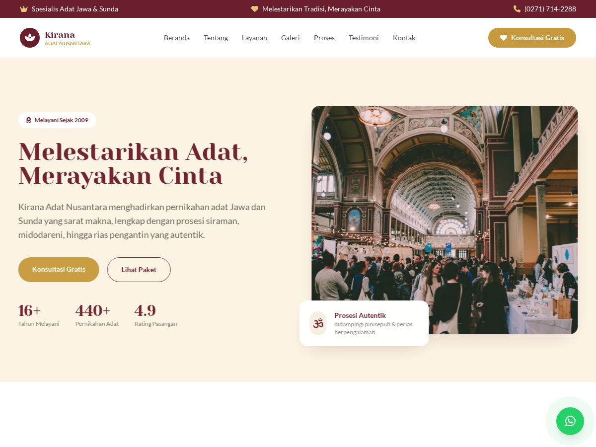 Kirana Adat Nusantara