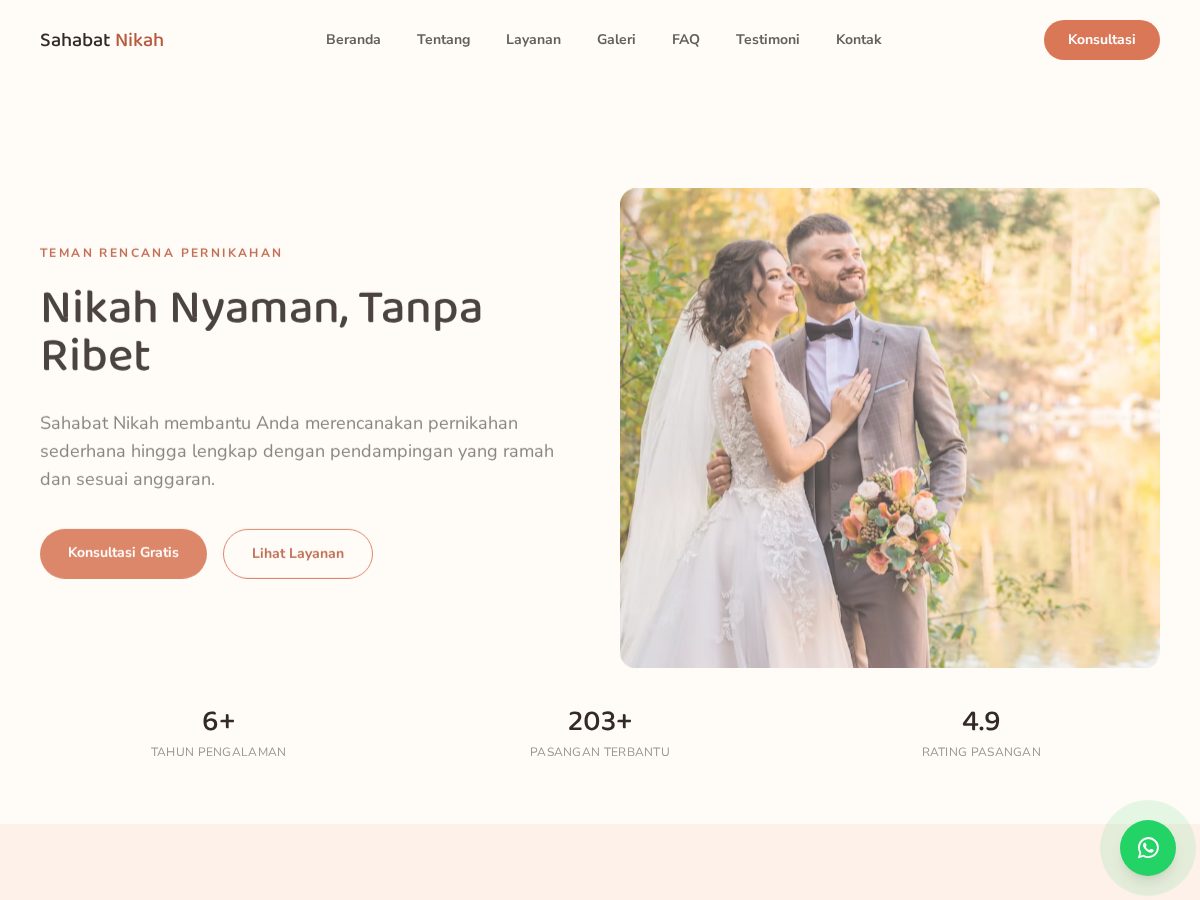 Sahabat Nikah Wedding